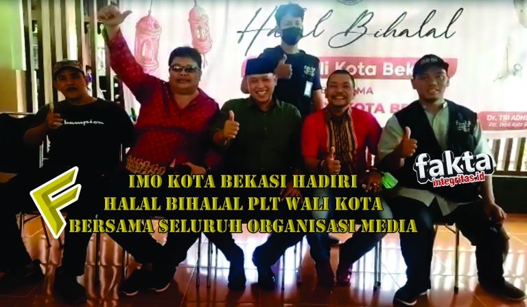 IMO Kota Bekasi Hadiri Halal Bihalal Plt Wali Kota Bersama Seluruh